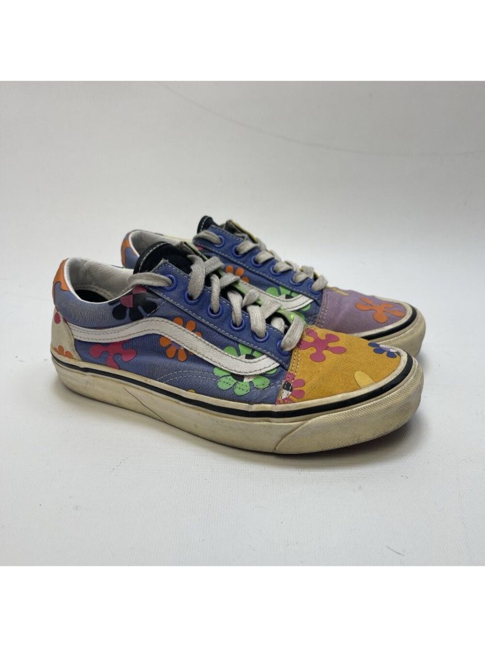 Vans Old Skool 36 DX Pyschedelic Floral AOP Boho Groovy Multicolor Women 7 US